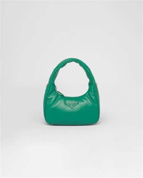 prada crimpedsoft bag|prada soft padded mini bag.